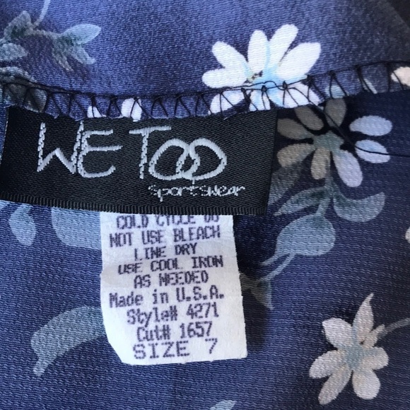 We Too Sportswear Vintage Wrap Mini‎ Skirt - Picture 6 of 9